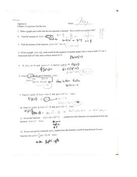 E2020 Algebra 2 Topic Test Answers PDF