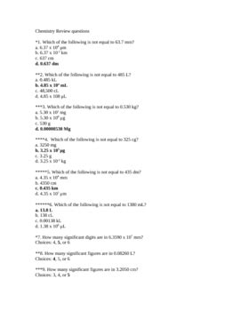 E2020 Chemistry A Cumulative Test Answer Key Reader