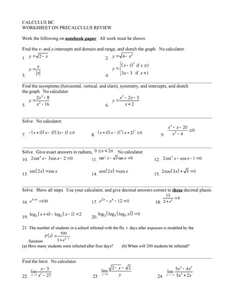 E2020 Pre Calc Answers PDF