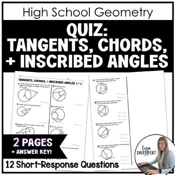 E2020 Tangents Quiz Answers Doc