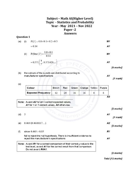 E2020 Topic Test Answers Probability And Statistics Doc