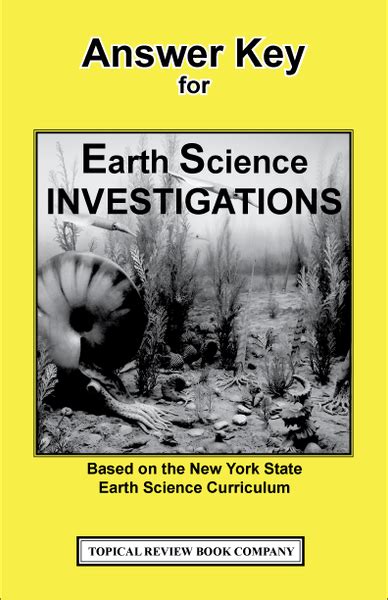 EARTH SCIENCE INVESTIGATIONS LAB WORKBOOK ANSWERS Ebook Kindle Editon