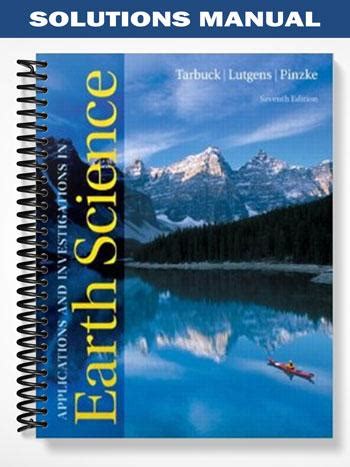 EARTH SCIENCE TARBUCK 7TH EDITION ANSWERS LAB Ebook Epub