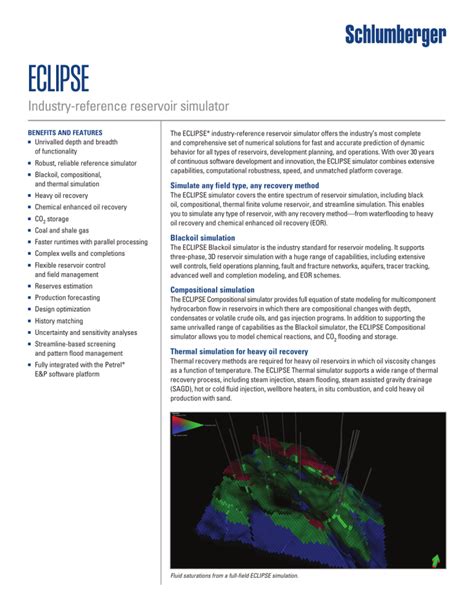 ECLIPSE 300 RESERVOIR SIMULATOR MANUAL Ebook Epub