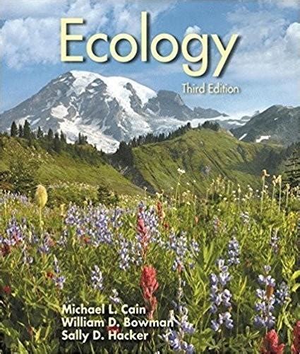 ECOLOGY 2ND EDITION CAIN TORRENT Ebook Reader