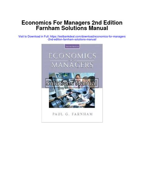 ECONOMICS FOR MANAGERS 2ND EDITION ANSWERS Ebook Doc