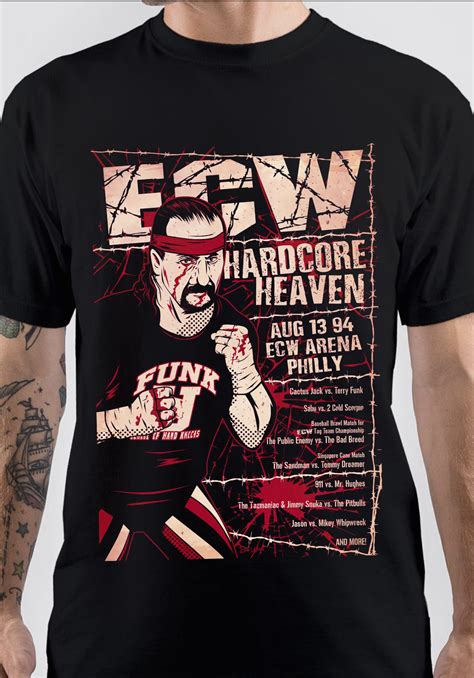 ECW Wrestling Shirts: A Symbol of Extreme Attitude