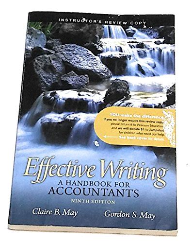 EFFECTIVE WRITING HANDBOOK FOR ACCOUNTANTS 9TH EDITION Ebook Epub