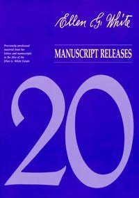 EGW Manuscript Releases-Vol 20 Kindle Editon
