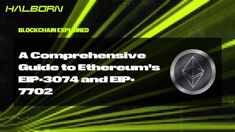 EIP 3074: Revolutionizing Data Availability in the Ethereum Ecosystem