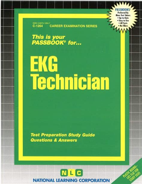 EKG TechnicianPassbooks Career Examination Doc