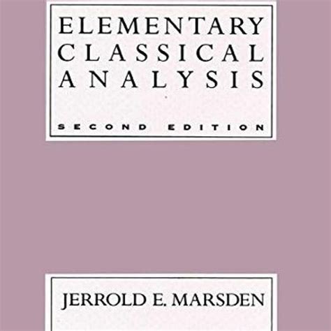 ELEMENTARY CLASSICAL ANALYSIS Ebook Reader