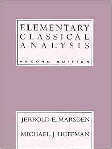 ELEMENTARY CLASSICAL ANALYSIS SOLUTIONS MARSDEN HOFFMAN Ebook Epub