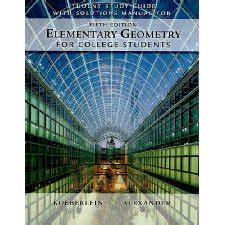 ELEMENTARY GEOMETRY FOR COLLEGE STUDENTS 5TH EDITION SOLUTIONS MANUAL PDF Ebook Kindle Editon