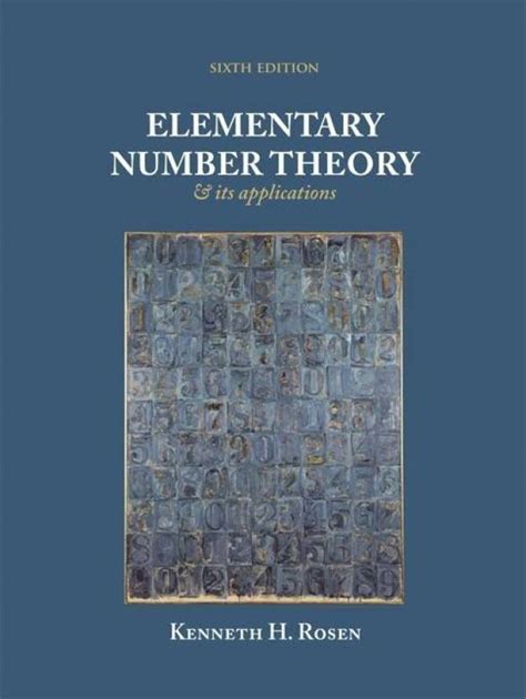 ELEMENTARY NUMBER THEORY ROSEN 6TH EDITION SOLUTIONS Ebook Epub