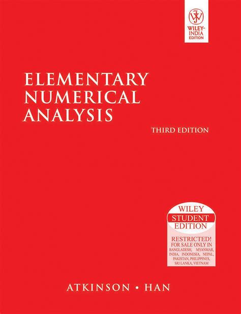 ELEMENTARY NUMERICAL ANALYSIS ATKINSON SOLUTION MANUAL PDF Ebook Doc