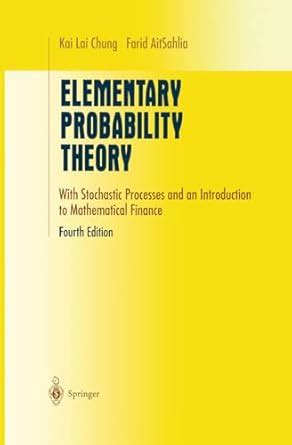 ELEMENTARY PROBABILITY THEORY CHUNG SOLUTIONS MANUAL Ebook Kindle Editon