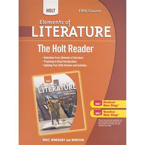 ELEMENTS OF LITERATURE FIFTH COURSE ANSWER KEY Ebook Epub