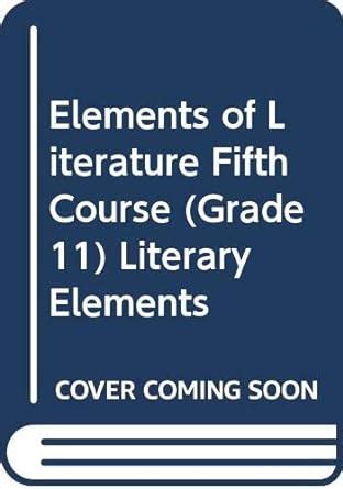 ELEMENTS OF LITERATURE FIFTH COURSE ANSWER KEY Ebook Epub