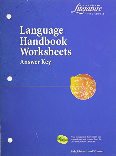 ELEMENTS OF LITERATURE THIRD COURSE ANSWER KEY Ebook Doc