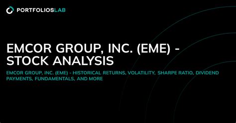 EMCOR Group Stock: A Comprehensive Guide to EME