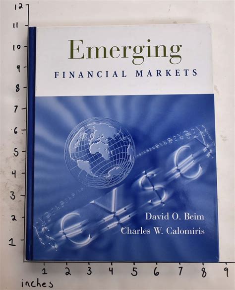 EMERGING FINANCIAL MARKETS DAVID BEIM CHARLES CALOMIRIS Ebook Epub