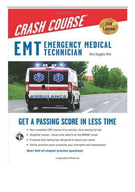 EMT Crash Course with Online Practice Test 2nd Edition EMT Test Preparation Reader