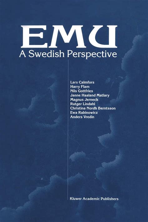 EMU A Swedish Perspective Kindle Editon