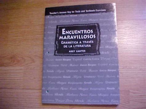 ENCUENTROS MARAVILLOSOS TEACHER EDITION ANSWER KEY Ebook Kindle Editon