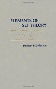 ENDERTON ELEMENTS OF SET THEORY SOLUTIONS Ebook Reader