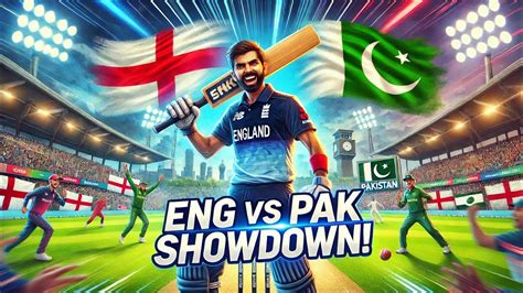 ENG vs PAK: A Battle of Cricket Giants