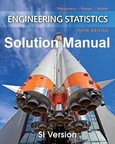 ENGINEERING STATISTICS 4TH EDITION SOLUTION MANUAL MONTGOMERY Ebook Doc