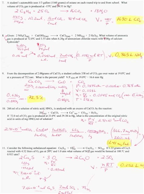 ENTHALPY WORKSHEET WITH ANSWERS Ebook Doc