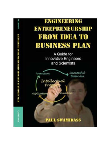 ENTREPRENEURSHIP FOR SCIENTISTS AND ENGINEERS pdf PDF