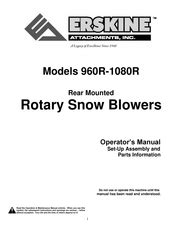 ERSKINE 960R SNOW BLOWER MANUAL Ebook Reader