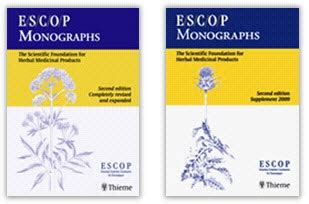 ESCOP Monographs Supplement, 2009 2nd Edition Reader