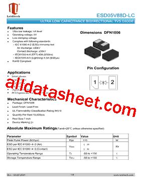 ESD05V88D-MS: An Overview