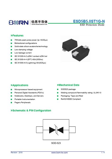 ESD5B5.0ST1G-N: The Ultimate Guide to Improving Industrial Automation