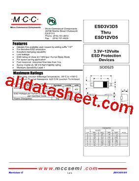 ESD5V0D5-TP: A Comprehensive Guide to Its Features, Benefits, and Applications