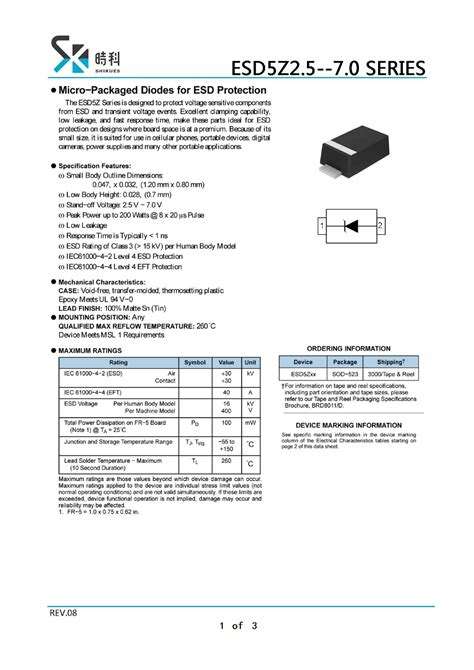 ESD5Z6.0T1G: The Chip That's Shaping the Future of Automotive Technology