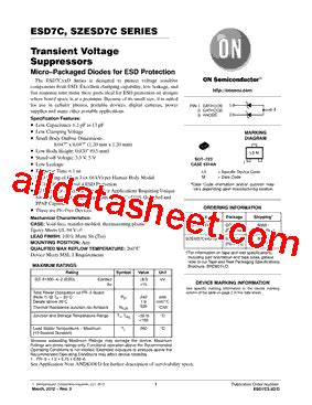 ESD7C5.0DT5G: A Versatile ESD Protection Device for Sensitive Electronic Circuits