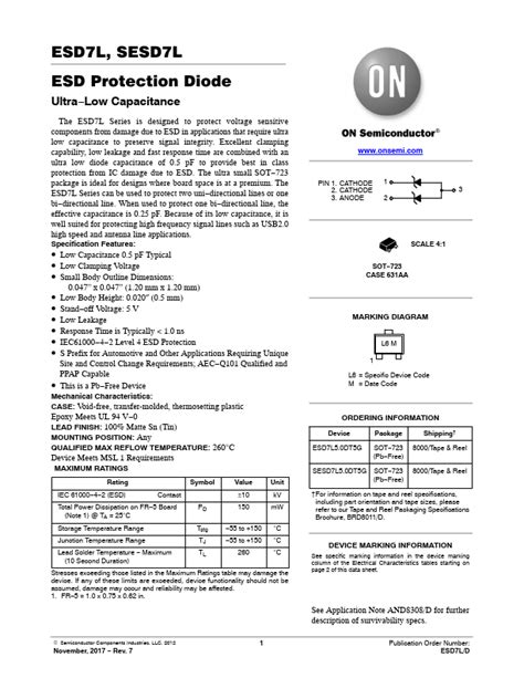 ESD7L5.0DT5G-ES