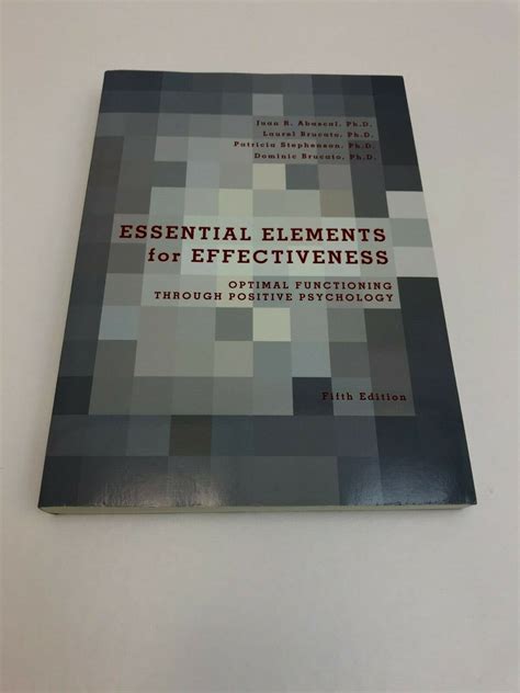 ESSENTIAL ELEMENTS FOR EFFECTIVENESS 5TH EDITION EBOOK Ebook Epub