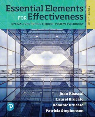 ESSENTIAL ELEMENTS FOR EFFECTIVENESS 5TH EDITION EBOOK Ebook Epub