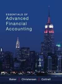 ESSENTIALS OF ADVANCED FINANCIAL ACCOUNTING SOLUTIONS Ebook Kindle Editon