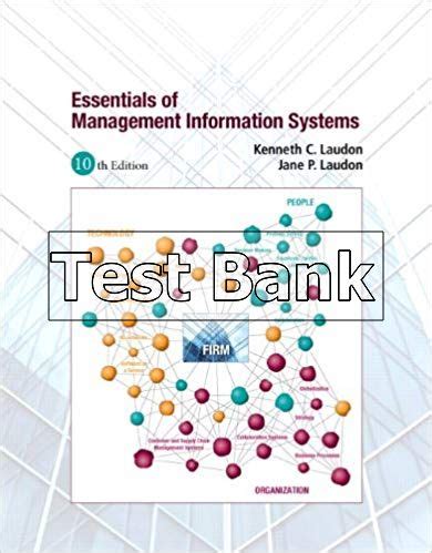 ESSENTIALS OF MANAGEMENT INFORMATION SYSTEMS 10TH EDITION TEST BANK Ebook Kindle Editon