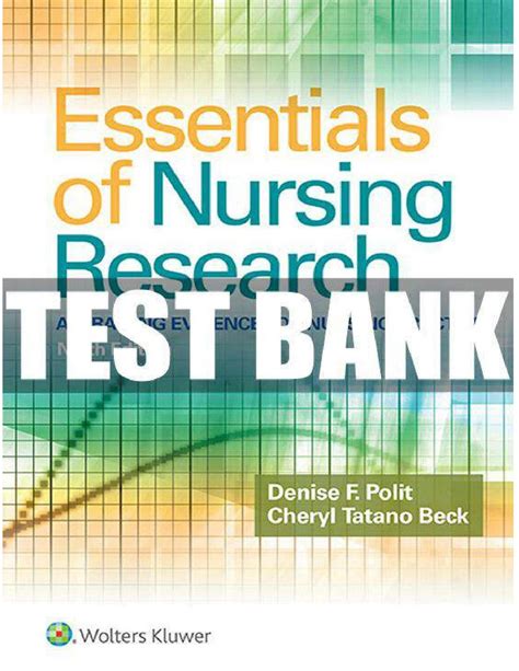 ESSENTIALS OF NURSING RESEARCH POLIT TEST BANK Ebook Reader