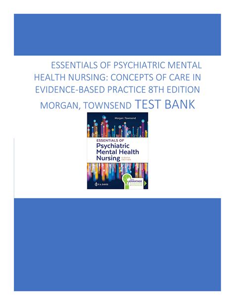 ESSENTIALS OF PSYCHIATRIC MENTAL HEALTH NURSING TOWNSEND TEST BANK Ebook PDF