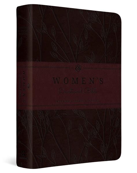 ESV Women s Devotional Bible TruTone Burgundy Birch Design Reader