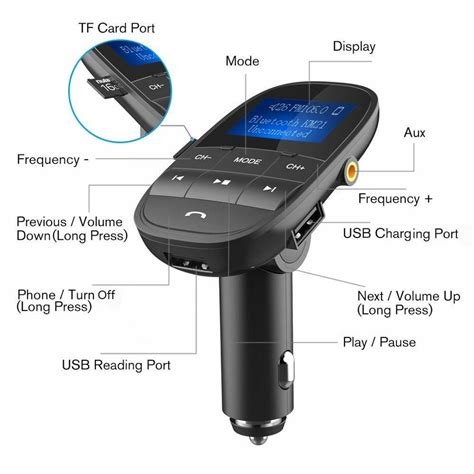 ETvalley Bluetooth Transmitter Modulator Handsfree Kindle Editon